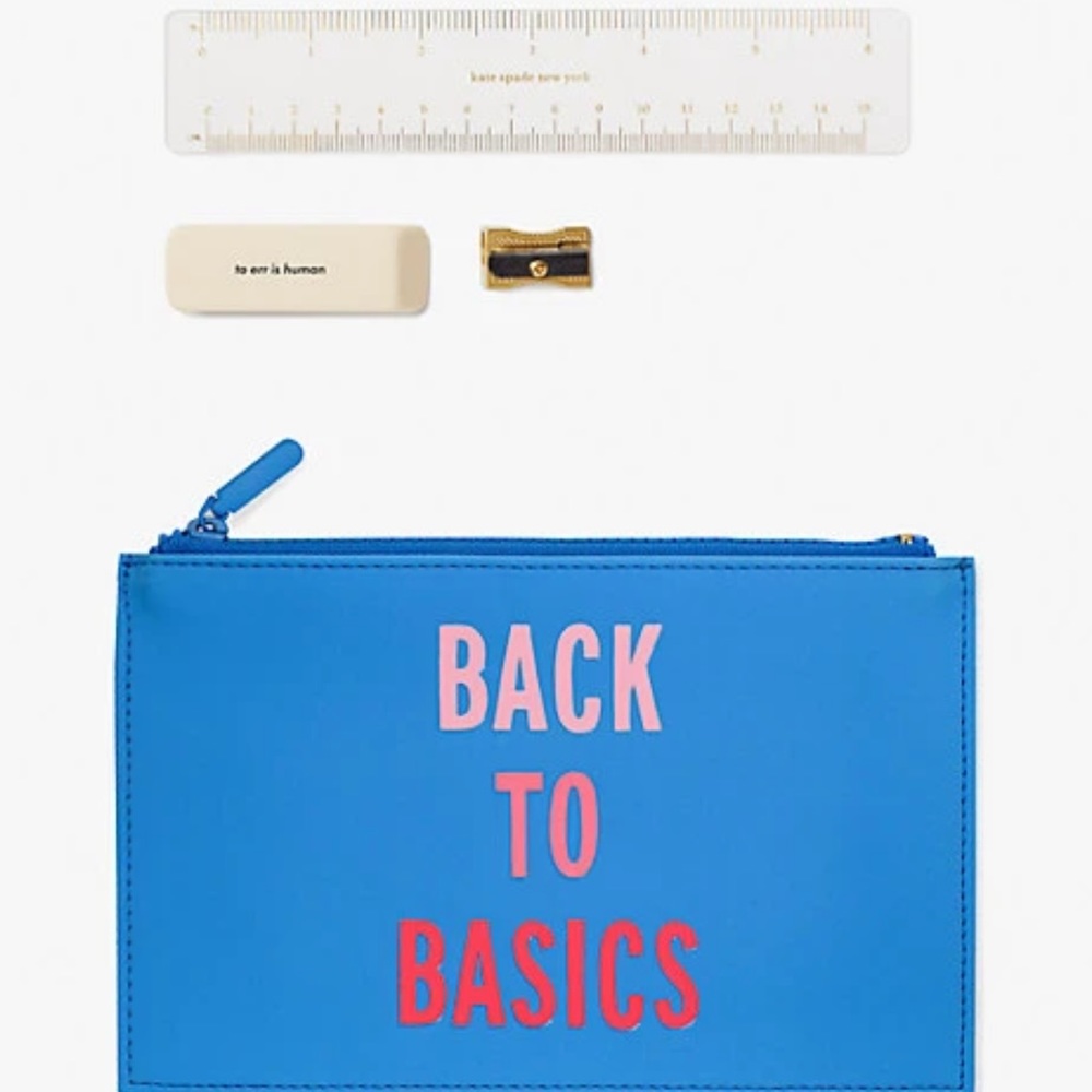 Back to the basic pencil pouch